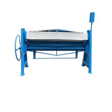 manual  2500mm stainless steel metal manual sheet  folding machine